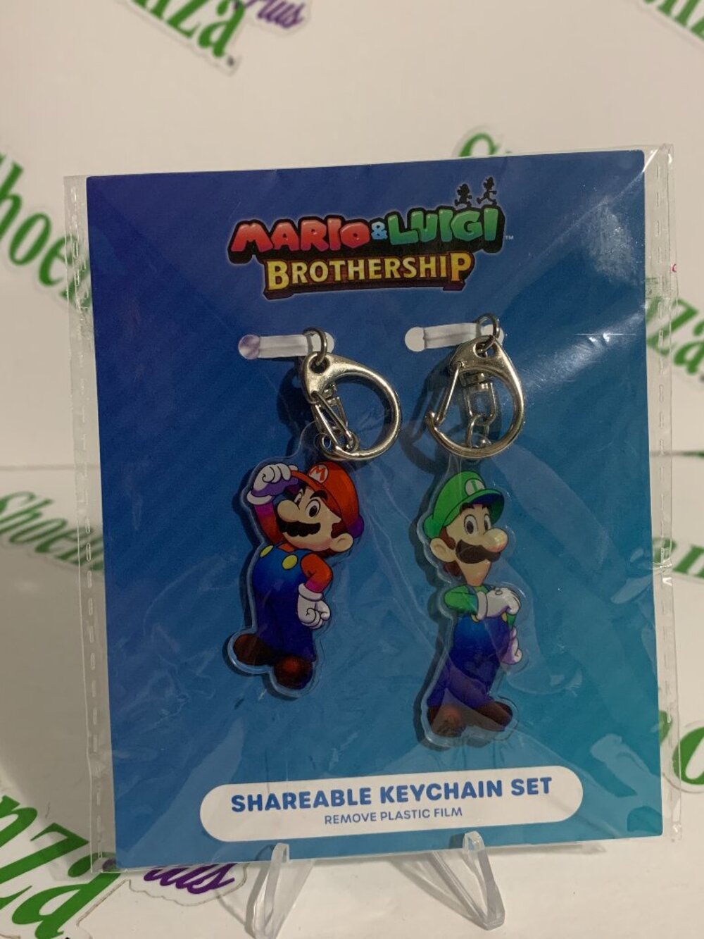 Nintendo Switch Mario & Luigi: Brothership Shareable Keychain 2 Pack Set